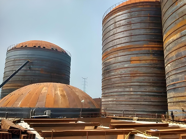 墨竹工卡焦粉钢板仓